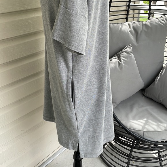 Cable & Gauge jersey knit hooded dress/tunic (M) - Picture 6 of 7